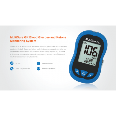 MultiSure GK Blood Glucose and Ketone Monitoring System