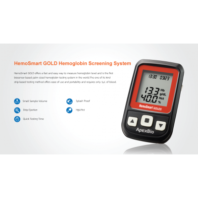 HemoSmart Gold Hemoglobin Screening System