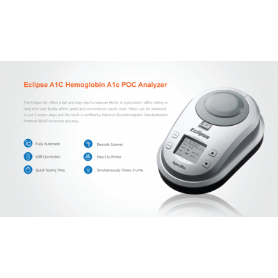 Eclipse A1c Hemoglbin A1c POC Analyzer